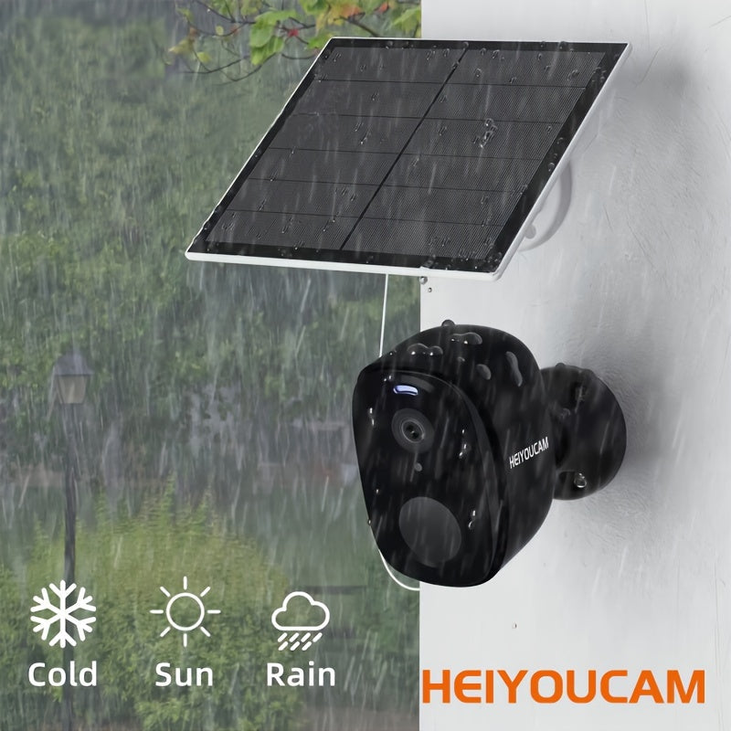 2 Set Wireless Solar Security Camera 3MP Outdoor by TM