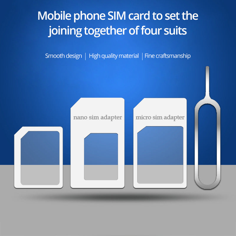 SIM Restore Four-in-one Set Of Mobile Phone Card Picking Pin - Rendtronics