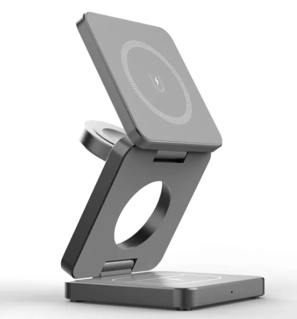 Three-in-one Magnetic Wireless Charger - Rendtronics