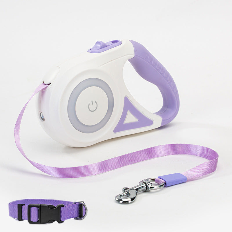 Guinzaglio Retrattile con Luce LED per Cani - Rendtronics