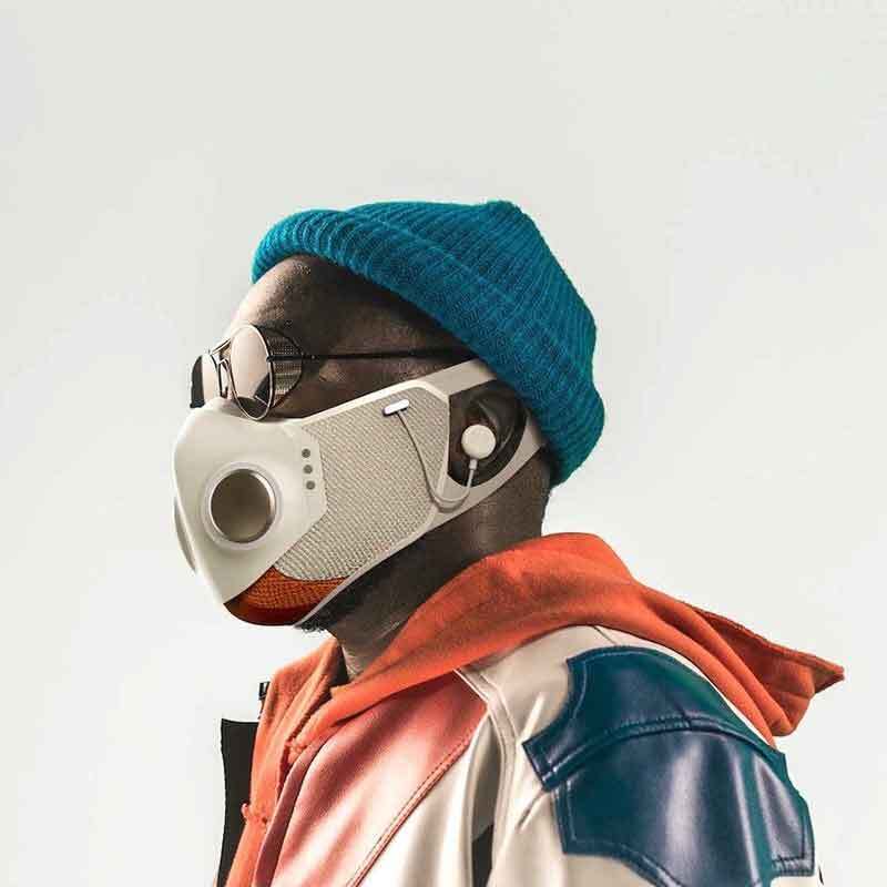New Hi-Tech Earplugs Halloween Mask - Rendtronics