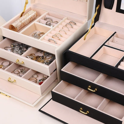 Support Pan European：Jewelry Box Jewelry Case Jewelry Box Storage Box Jewelry Casket DE - Rendtronics