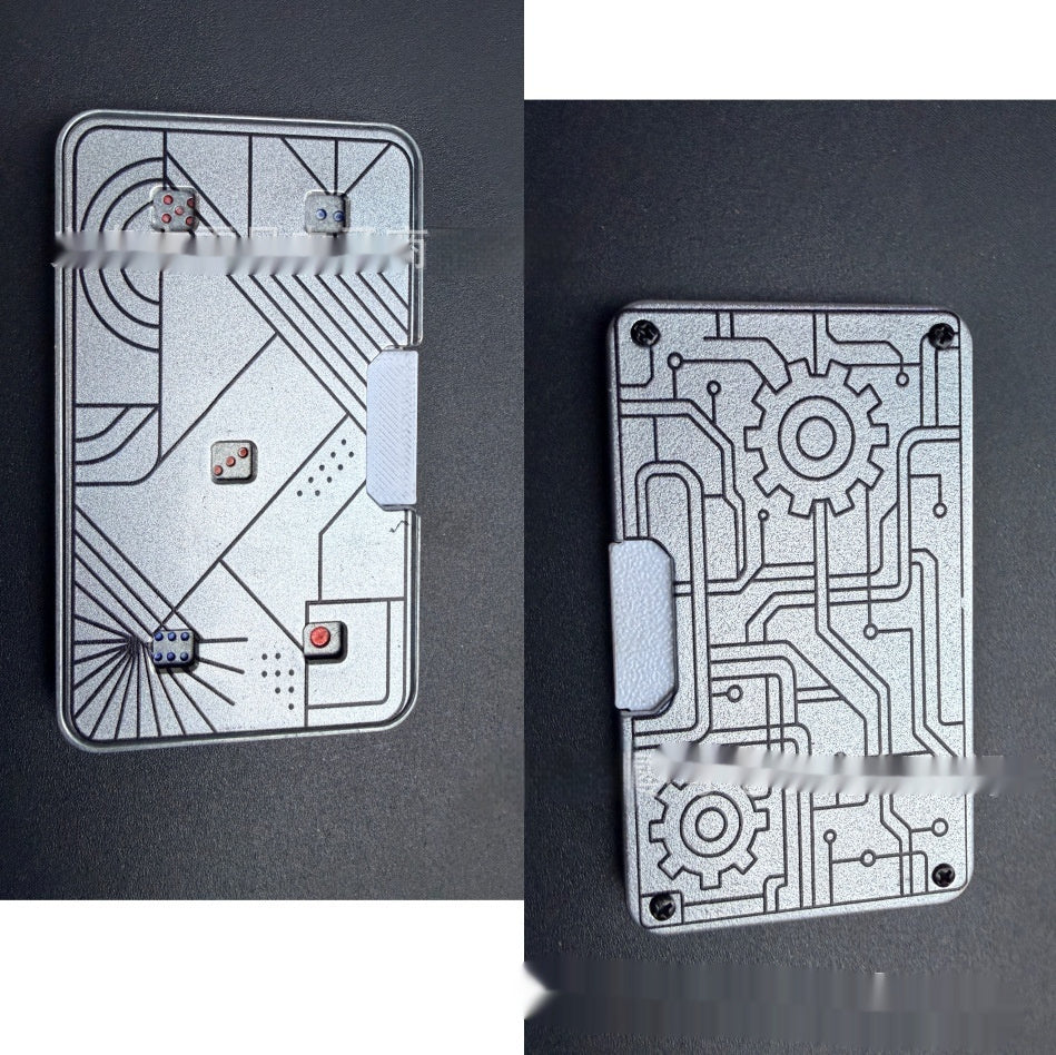 Mechanical Rotating Clown Tech With Five Spinning Disc Dice - Rendtronics
