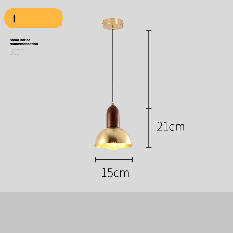 Lampadario Dorato Post-Moderno per Soggiorno - Rendtronics