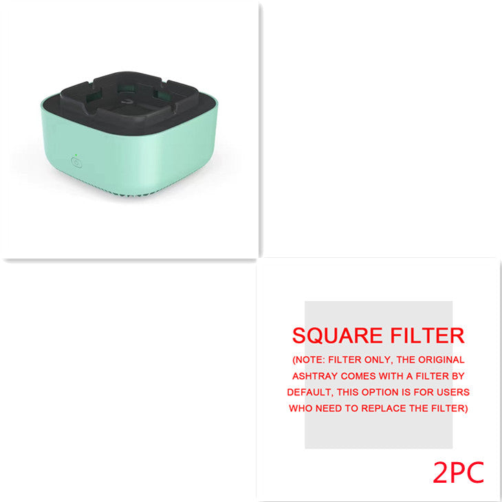 Smoke Removal Air Purification Ashtray Anion Purification Practical Automatic Purifier Ashtray Portable Gadgets For Car Ashtray - Rendtronics