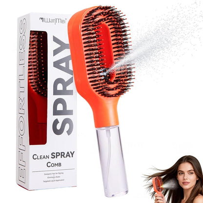 Spazzola Capelli Anti-Crespo con Spray - Rendtronics