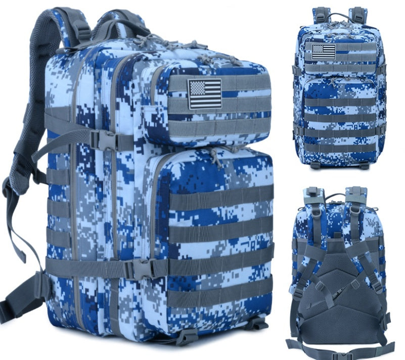 Outdoor Mountaineering Bag Tactical Leisure Bag Army Fan Travel Computer Bag Individual Soldier Package - Rendtronics