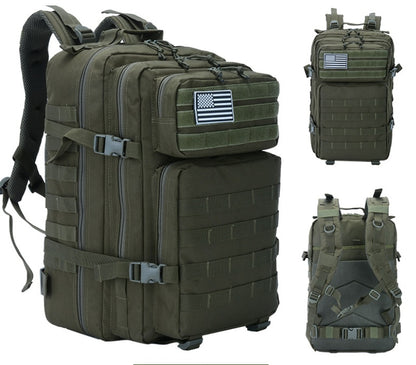 Outdoor Mountaineering Bag Tactical Leisure Bag Army Fan Travel Computer Bag Individual Soldier Package - Rendtronics