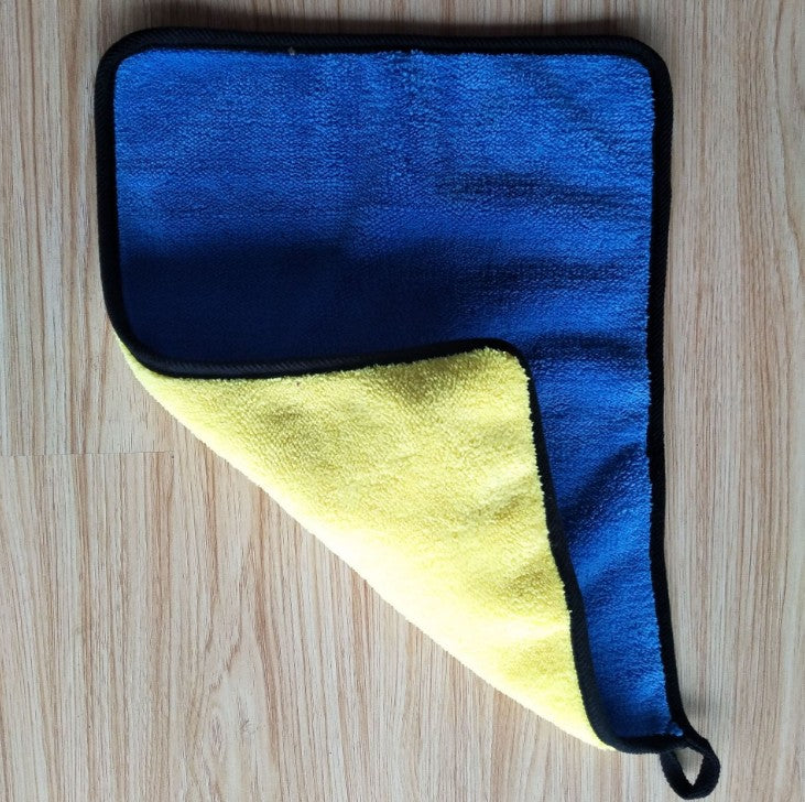 Two-color Couble-sided Car Dual-use Cleaning Car Wash Towel - Rendtronics