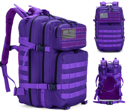 Outdoor Mountaineering Bag Tactical Leisure Bag Army Fan Travel Computer Bag Individual Soldier Package - Rendtronics