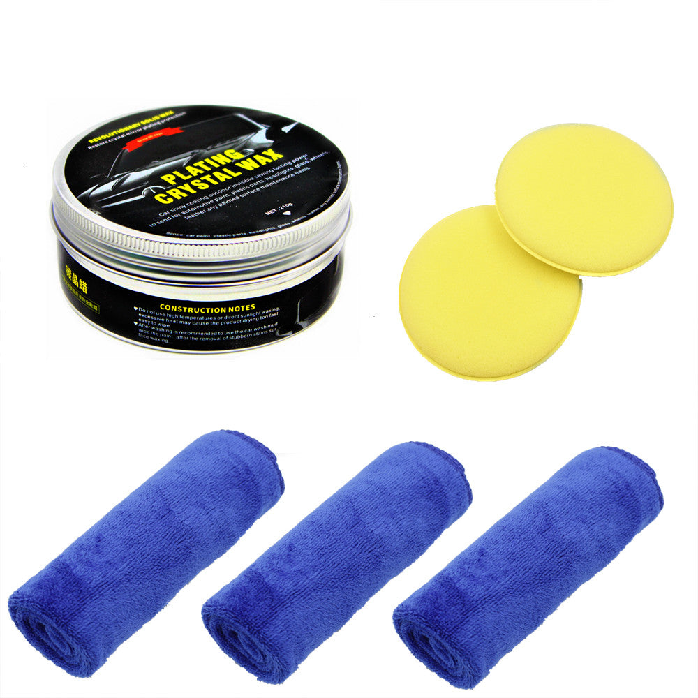 Car Diamond Crystal Wax Black Wax Coating Waxing Polishing Sewage Crystal Hard Wax - Rendtronics