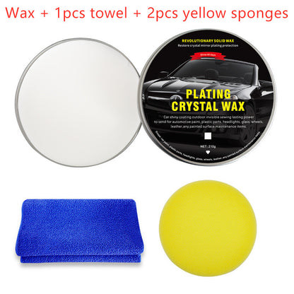 Car Diamond Crystal Wax Black Wax Coating Waxing Polishing Sewage Crystal Hard Wax - Rendtronics