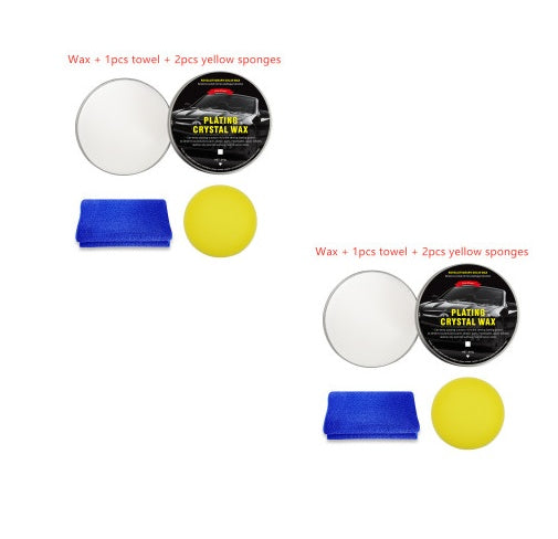 Car Diamond Crystal Wax Black Wax Coating Waxing Polishing Sewage Crystal Hard Wax - Rendtronics