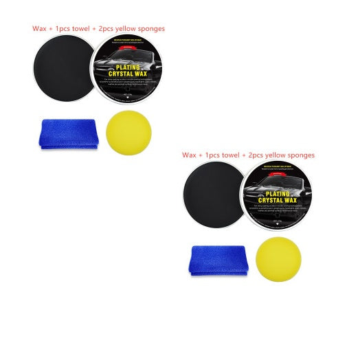 Car Diamond Crystal Wax Black Wax Coating Waxing Polishing Sewage Crystal Hard Wax - Rendtronics