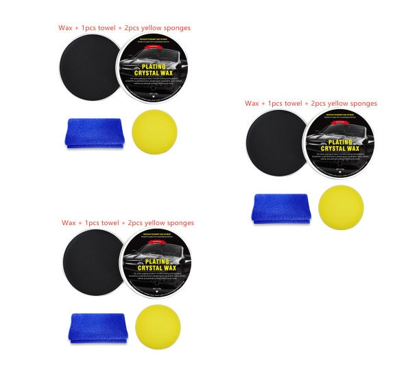 Car Diamond Crystal Wax Black Wax Coating Waxing Polishing Sewage Crystal Hard Wax - Rendtronics