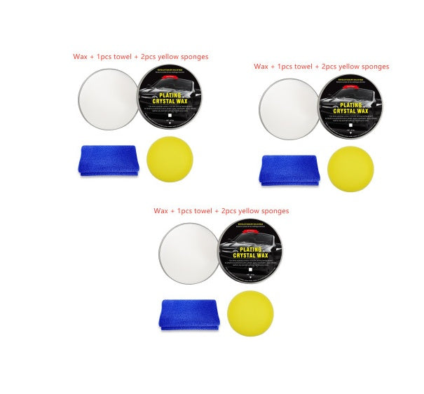 Car Diamond Crystal Wax Black Wax Coating Waxing Polishing Sewage Crystal Hard Wax - Rendtronics