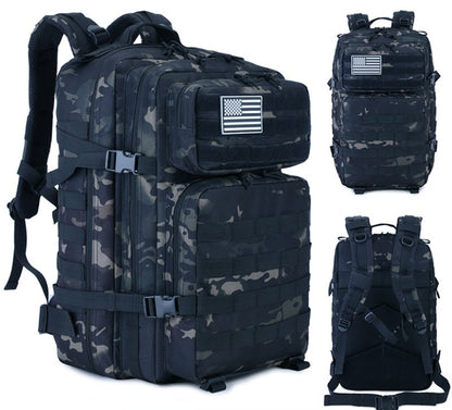 Outdoor Mountaineering Bag Tactical Leisure Bag Army Fan Travel Computer Bag Individual Soldier Package - Rendtronics