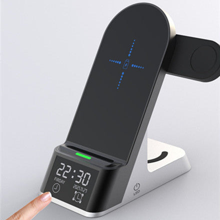 Creative H35 Multifunctional Wireless Charging With Alarm Clock - Rendtronics