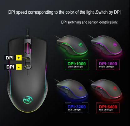 Glow Tech Gaming Mouse by Rend Gadgets