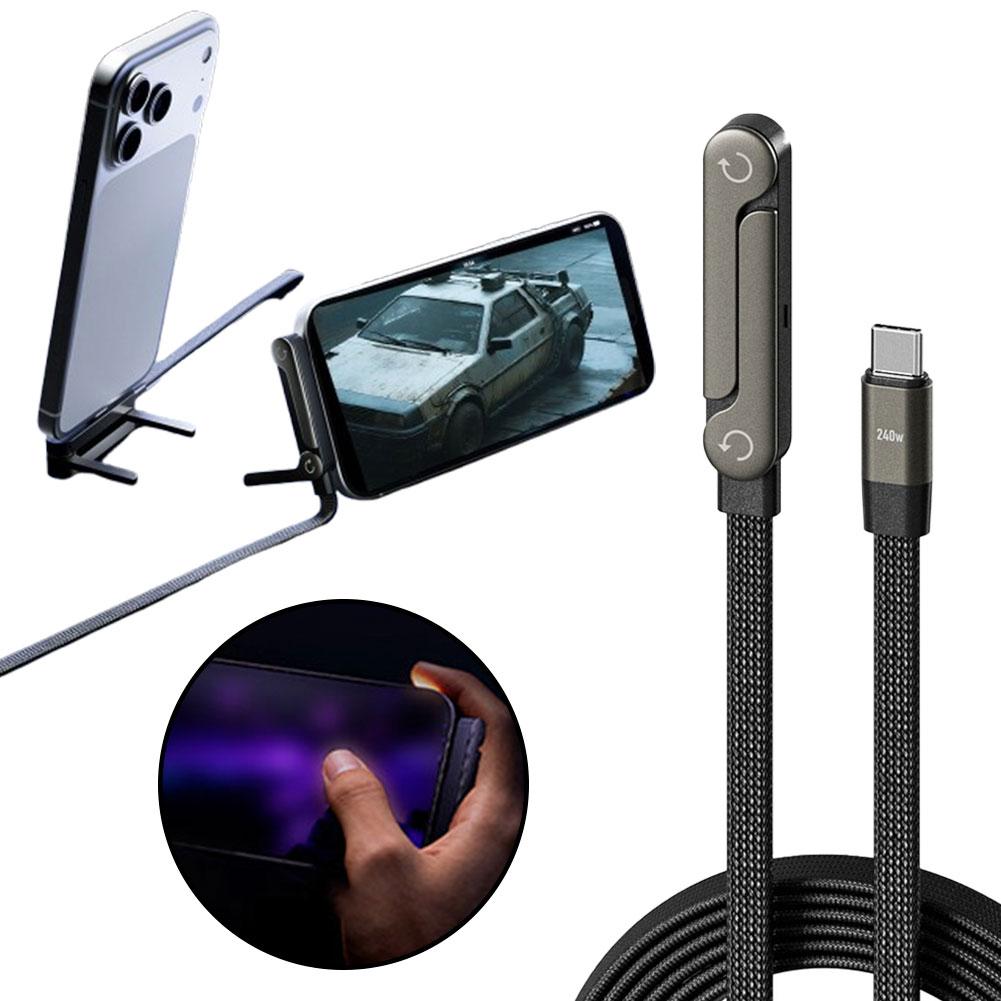Cavo Dati 2 in 1 con Supporto Pieghevole - Rendtronics