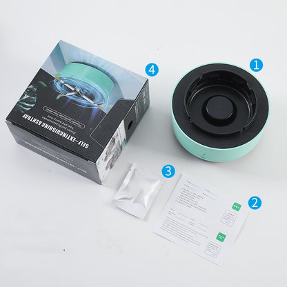 Smoke Removal Air Purification Ashtray Anion Purification Practical Automatic Purifier Ashtray Portable Gadgets For Car Ashtray - Rendtronics