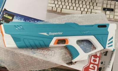 Summer Full Automatic Electric Water Gun Toy Induction Water Absorbing High-Tech Burst Water Gun Beach Outdoor Water Fight Toys - Rendtronics