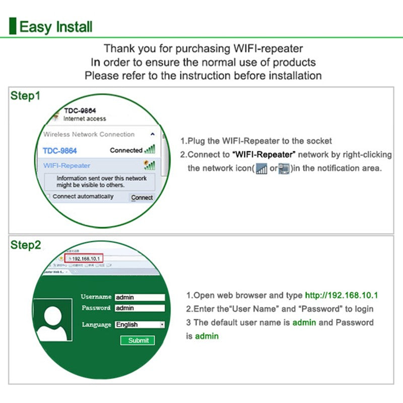 Wifi Repeater Wifi Signal Amplifier - Rendtronics