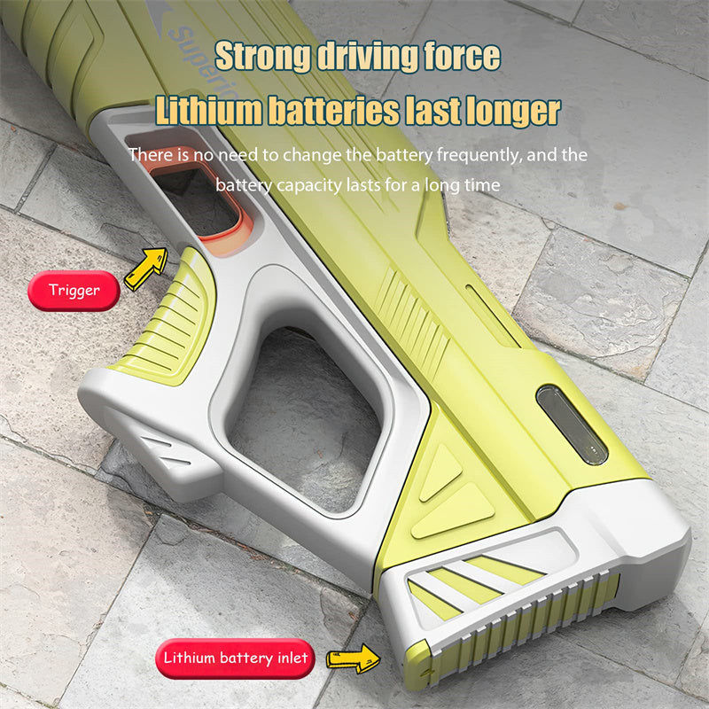 Summer Full Automatic Electric Water Gun Toy Induction Water Absorbing High-Tech Burst Water Gun Beach Outdoor Water Fight Toys - Rendtronics