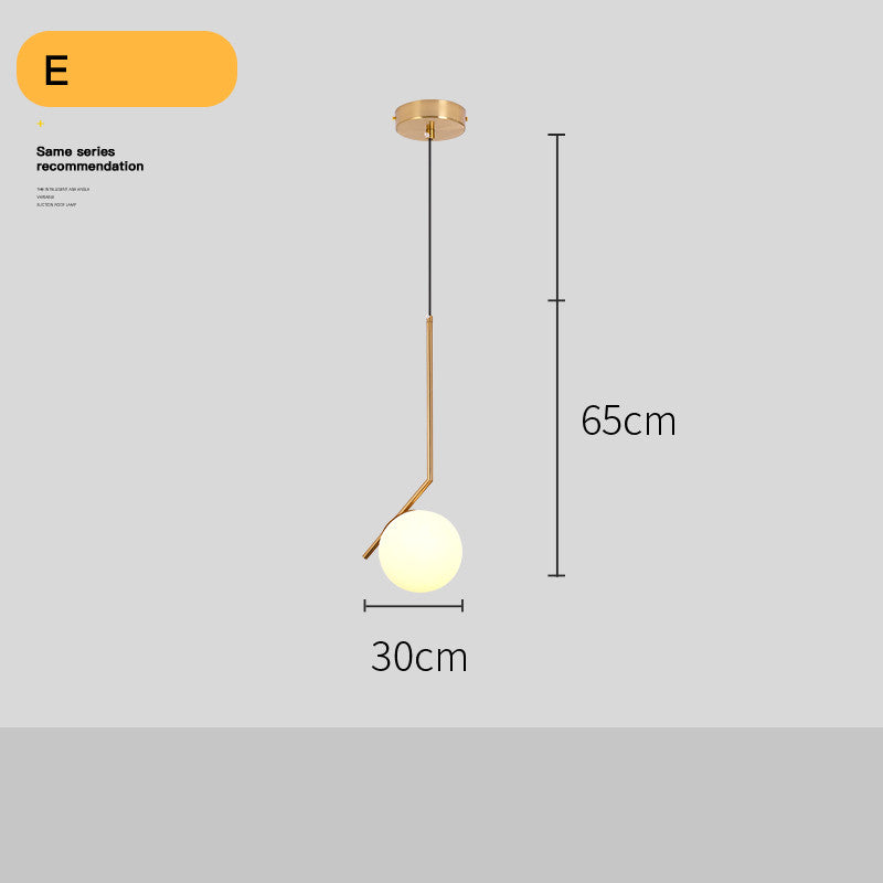 Lampadario Dorato Post-Moderno per Soggiorno - Rendtronics