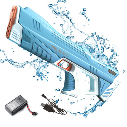 Summer Full Automatic Electric Water Gun Toy Induction Water Absorbing High-Tech Burst Water Gun Beach Outdoor Water Fight Toys - Rendtronics