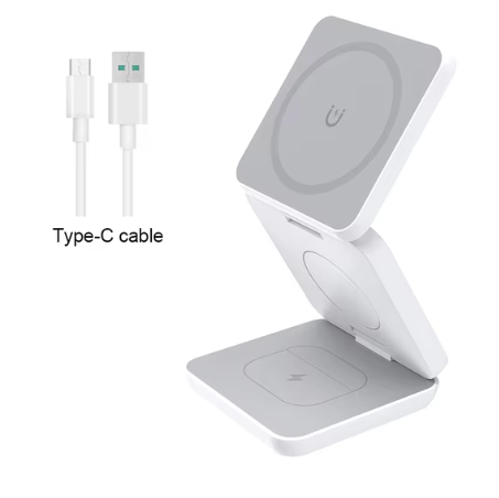 Three-in-one Magnetic Wireless Charger - Rendtronics