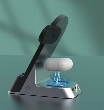 Creative H35 Multifunctional Wireless Charging With Alarm Clock - Rendtronics