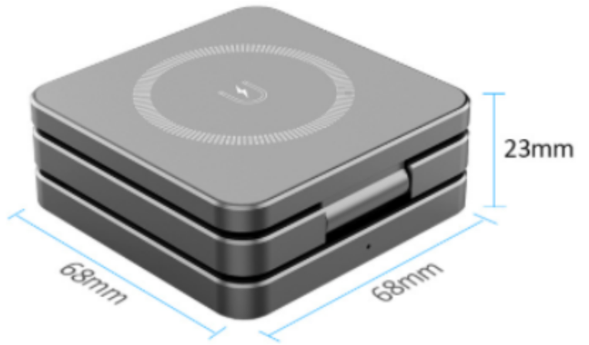 Three-in-one Magnetic Wireless Charger - Rendtronics