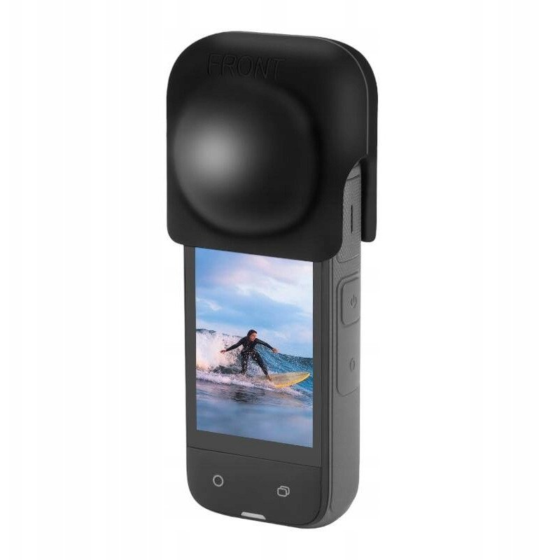 Puluz Odolný silikónový ochranný kryt objektívu pre kameru Insta360 X4 by PULUZ