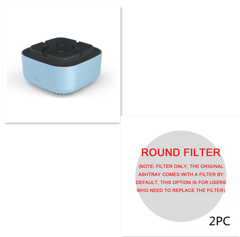 Smoke Removal Air Purification Ashtray Anion Purification Practical Automatic Purifier Ashtray Portable Gadgets For Car Ashtray - Rendtronics