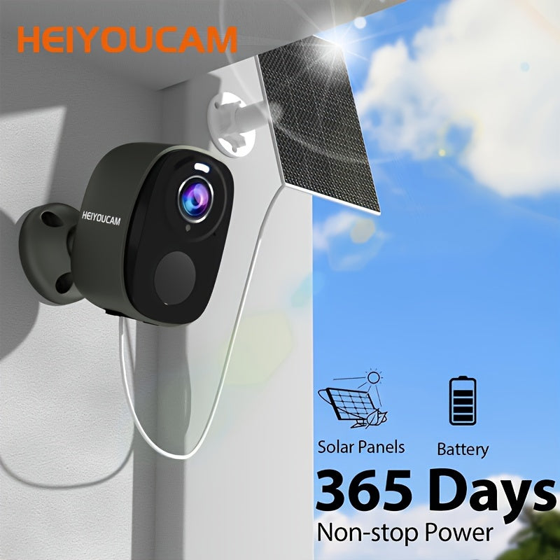 2 Set Wireless Solar Security Camera 3MP Outdoor by TM