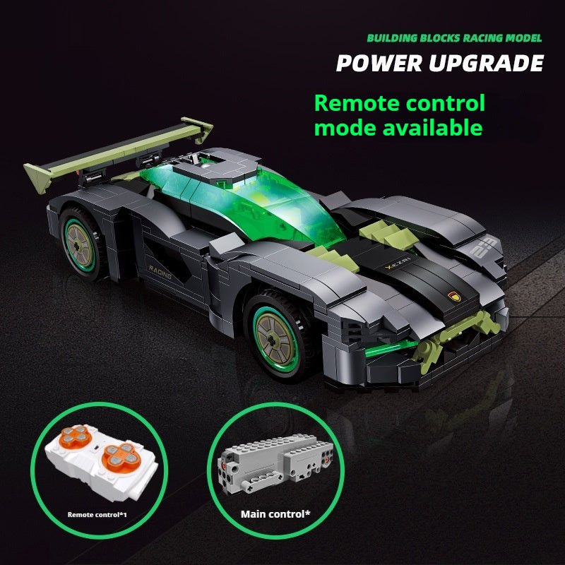 Assemble DIY Tech Sports Car Bricks - Rendtronics