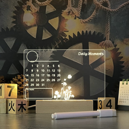 Lavagna LED Luminosa con Luce Notturna - Rendtronics