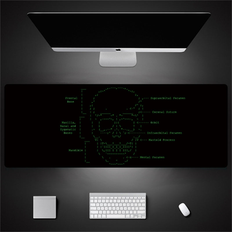 Industrial Style Tech Oversized Seam Keyboard Mouse Desk Pad - Rendtronics