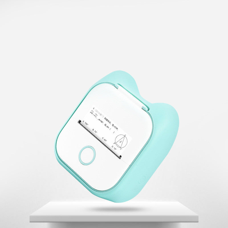 Portable Mini Thermal Label Printer Home Photo Printer Student Wrong Question Printer Bluetooth-compatible Mini Label Printer Price Tag - Rendtronics