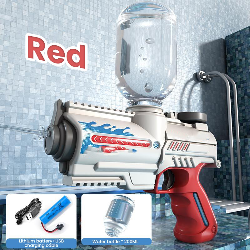 Summer Water Gun High-Tech Automatic Water Soaker Guns Large Capacity Kid Adult Summer Pool Beach Outdoor Toy - Rendtronics