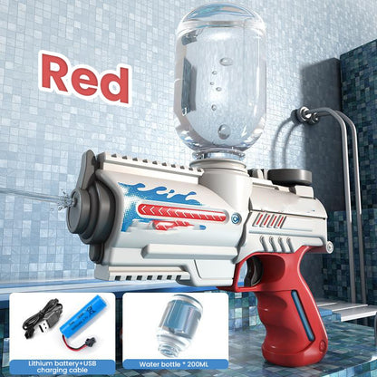 Summer Water Gun High-Tech Automatic Water Soaker Guns Large Capacity Kid Adult Summer Pool Beach Outdoor Toy - Rendtronics