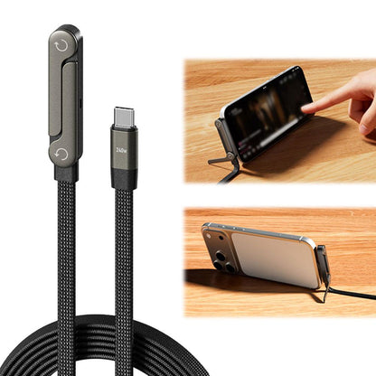 Cavo Dati 2 in 1 con Supporto Pieghevole - Rendtronics