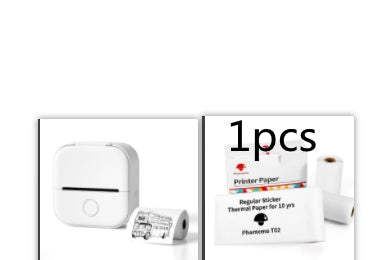 Portable Mini Thermal Label Printer Home Photo Printer Student Wrong Question Printer Bluetooth-compatible Mini Label Printer Price Tag - Rendtronics