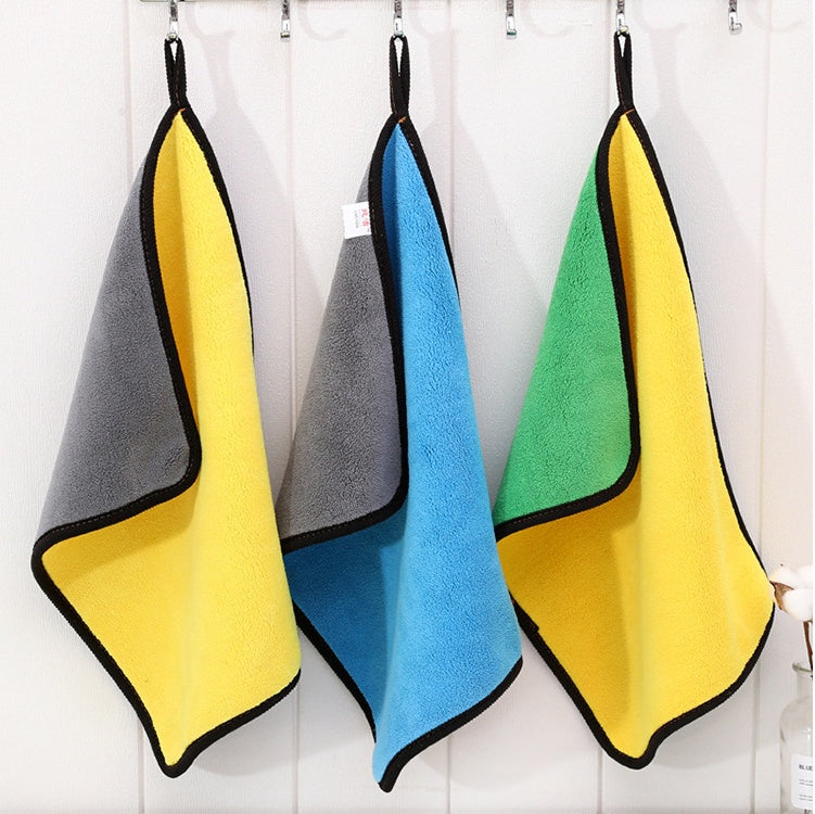 Two-color Couble-sided Car Dual-use Cleaning Car Wash Towel - Rendtronics