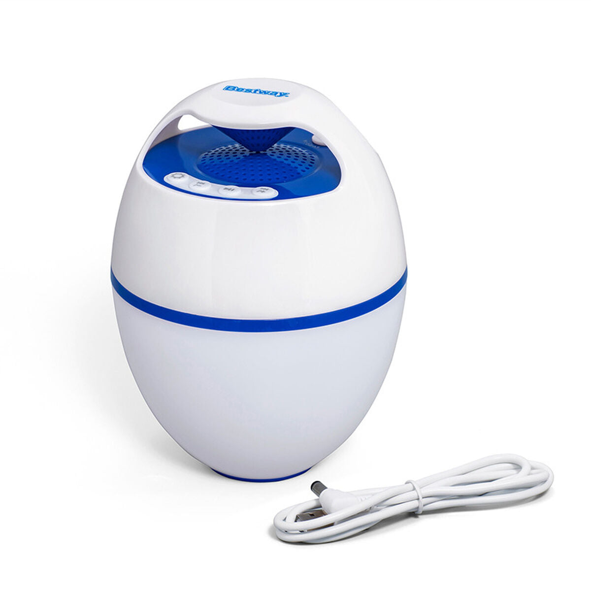 Floating Wireless Speaker with LED Bestway White 6 W by Bestway