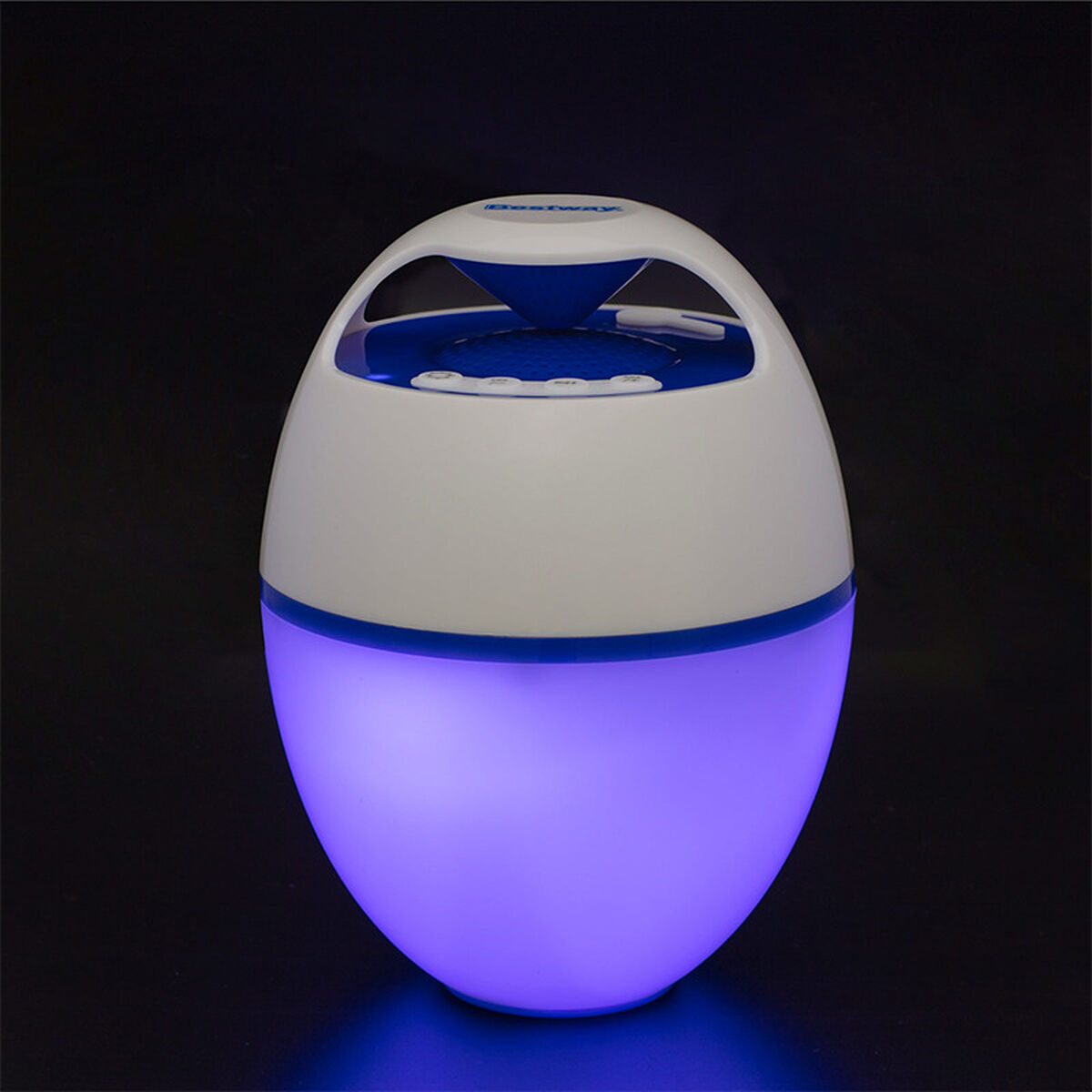 Floating Wireless Speaker with LED Bestway White 6 W by Bestway