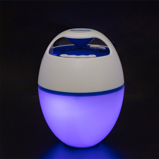 Floating Wireless Speaker with LED Bestway White 6 W by Bestway