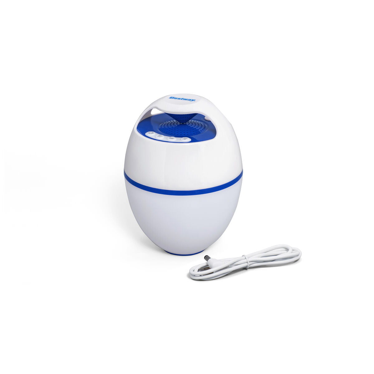Floating Wireless Speaker with LED Bestway White 6 W by Bestway