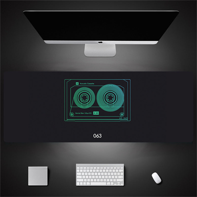 Industrial Style Tech Oversized Seam Keyboard Mouse Desk Pad - Rendtronics